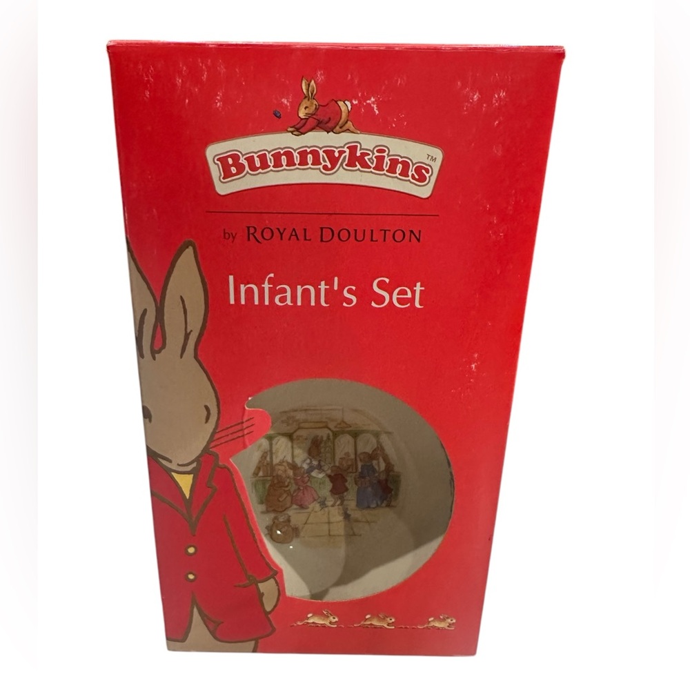 BNIB
Royal Doulton Bunnykins “at the post office”
Mug and Bowl set